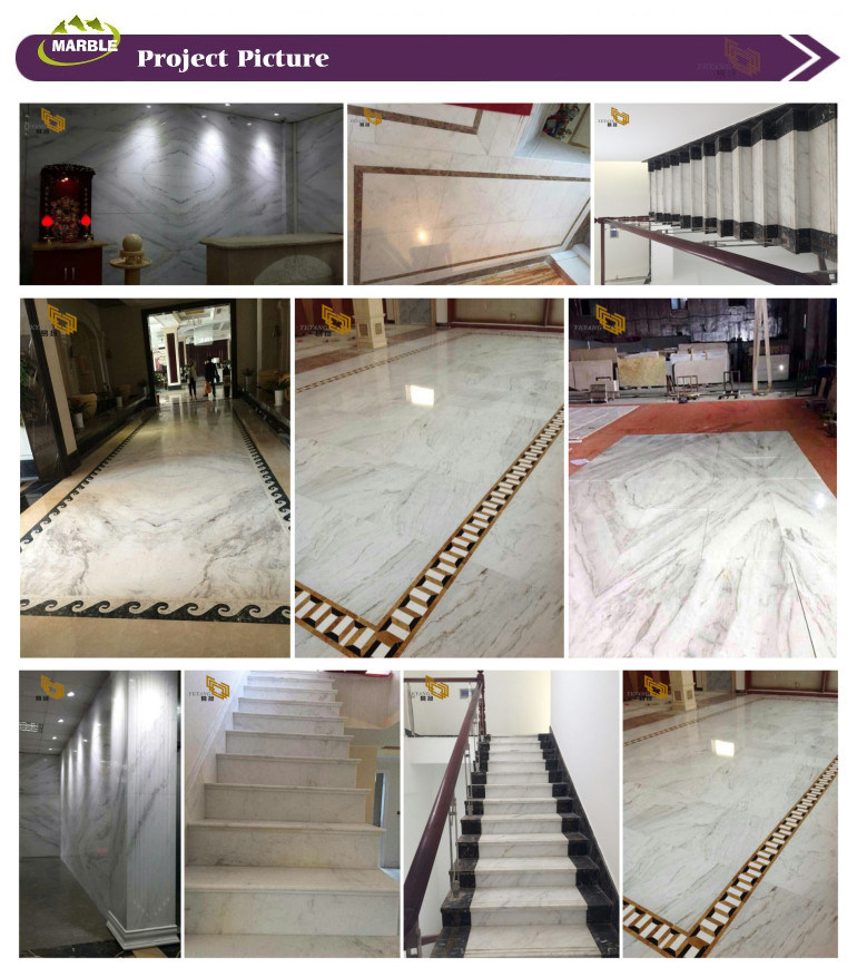 product-770px-877px Cheap New Polished Castro White Stone China Marble for Engineered/Kitchen/Bathroom/Wholesale
