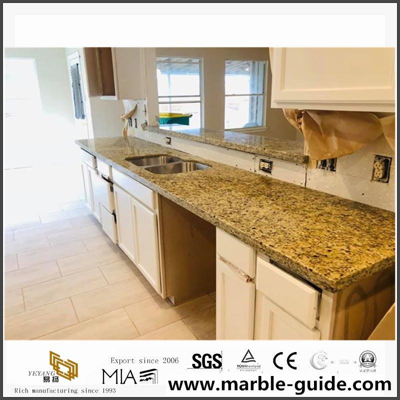 Countertops Yellow Granite untuk Dapur 1