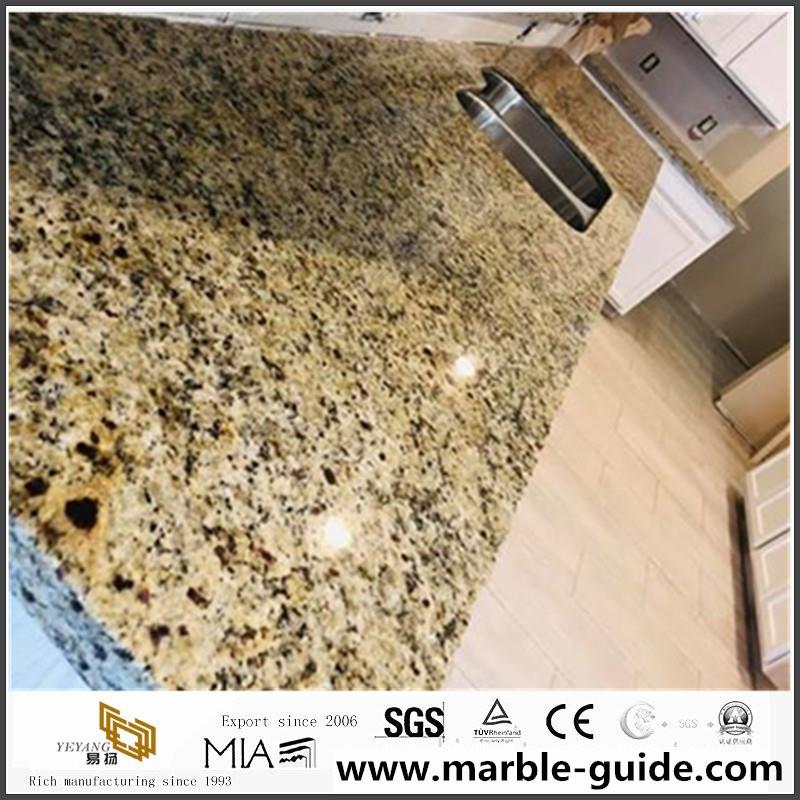 Countertops Yellow Granite untuk Dapur 4