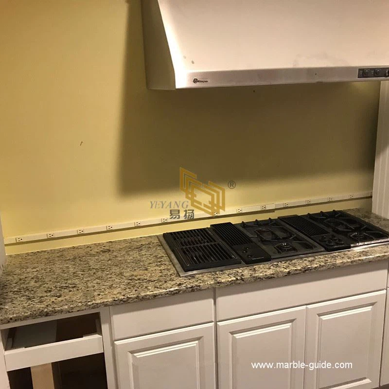 Santa Cecilia Granite Kitchen Countertops 4