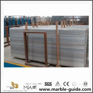 Luxury alami kristal biru marmer ubin lantai dinding