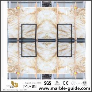 Baru Translucent Onyx Bookmatch Untuk Proyek Latar Belakang