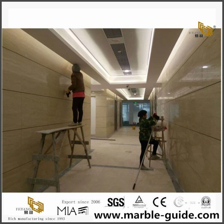 Roman Travertine Tile Untuk Proyek