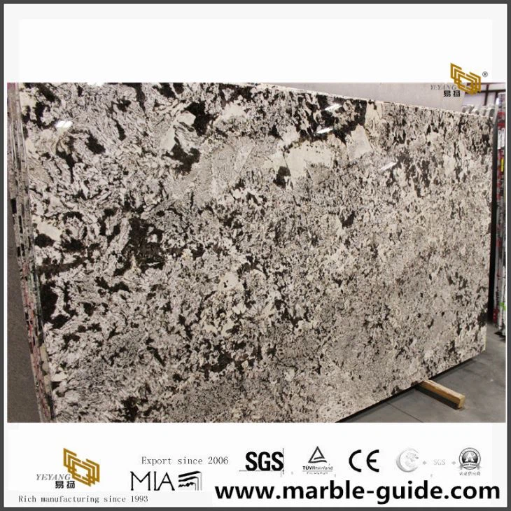 Wonderful Aspen White Granite Slabs