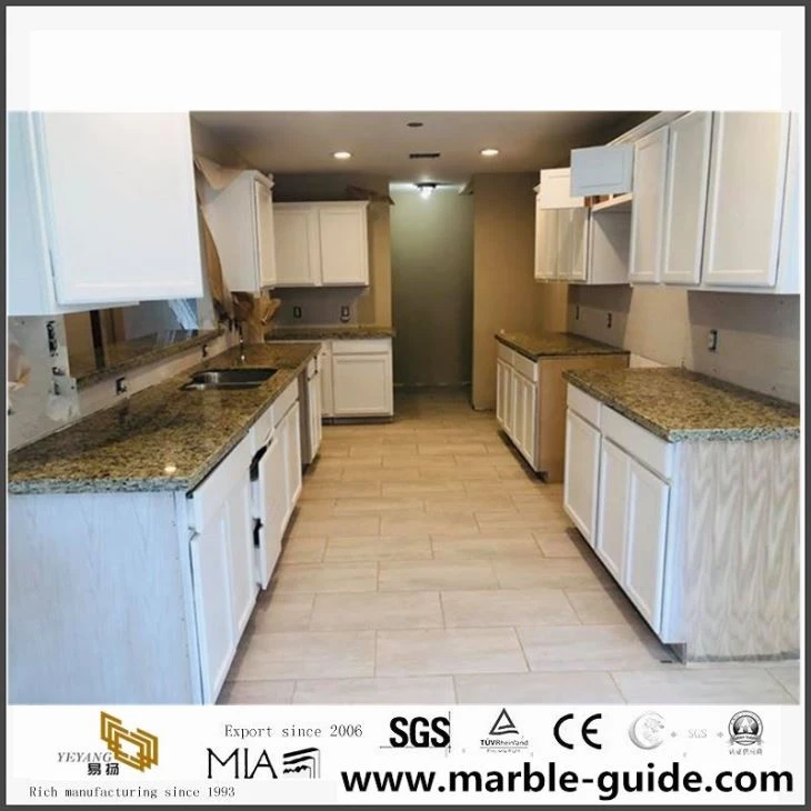 Yellow Granite Countertops For Kitchen