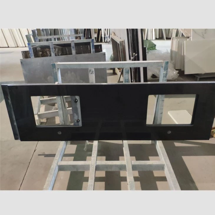 Countertops & Slab Kuarsa Hitam