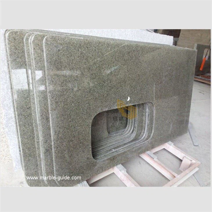 Cactus Green Granite Kitchen Countertop And Flooring