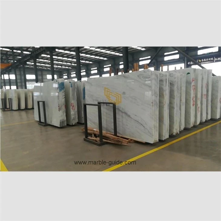 Oriental White Marble Stairs Design